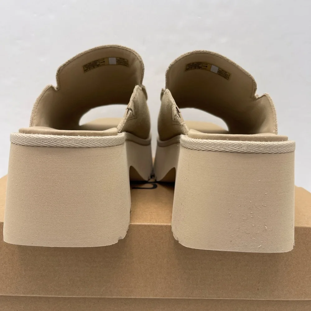 UGG Tan Platform Slide Sandals UGG
W / 1167476
W NEW HEIGHTS SLIDE MDSD
Mustard - Picture 13 of 16